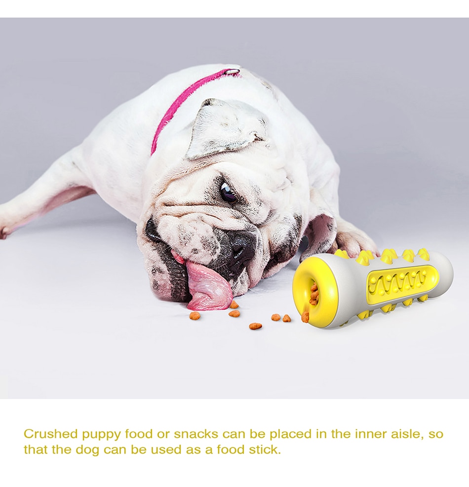 Dog Molar Toothbrush Toys Chew Cleaning Teeth Safe Elasticity Soft TPR Puppy Dental Care Extra-tough Pet Cleaning Toy Supplies | Fugo Best