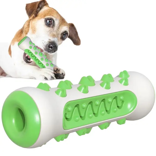 Dog Molar Toothbrush Toys Chew Cleaning Teeth Safe Elasticity Soft TPR Puppy Dental Care Extra-tough Pet Cleaning Toy Supplies | Fugo Best