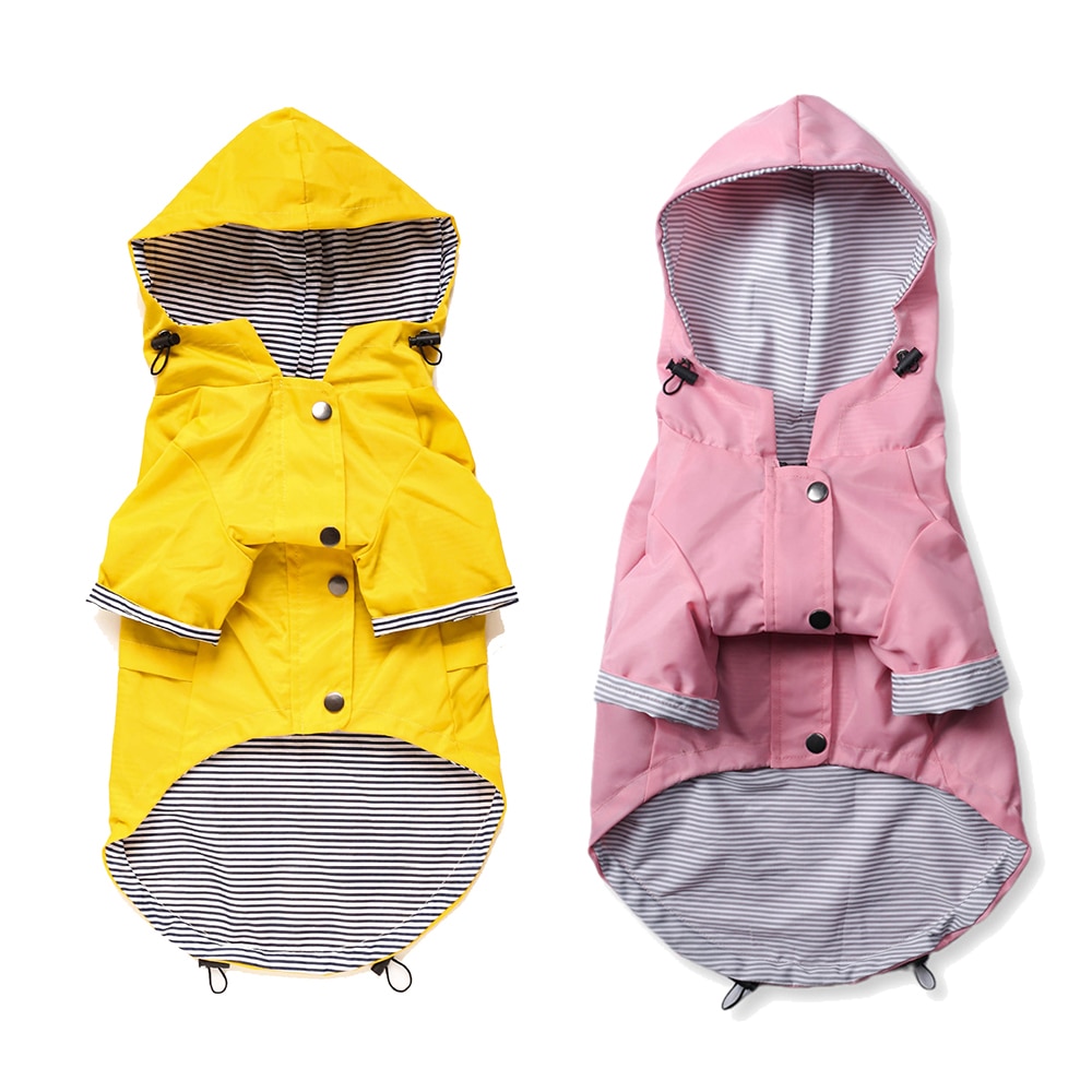 Pet Dog Coat Waterproof Jacket for Small Medium Large Dogs Cats Pet Raincoat Dog Sport Hoodies Popa Perro Pet Fashion Clothes | Fugo Best