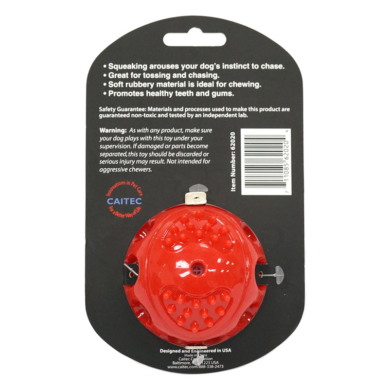 CAITEC Dog Toys Squeaking Bouncing Ball Durable Floatable Springy Pet Toys Squeaky Ball Bite Resistant for Small to Large Dogs | Fugo Best