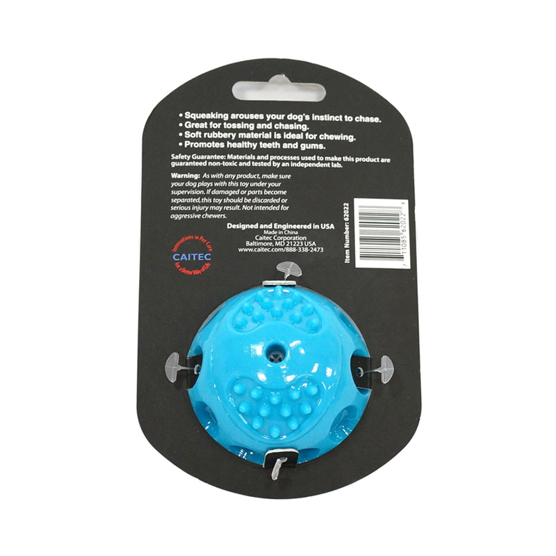CAITEC Dog Toys Squeaking Bouncing Ball Durable Floatable Springy Pet Toys Squeaky Ball Bite Resistant for Small to Large Dogs | Fugo Best