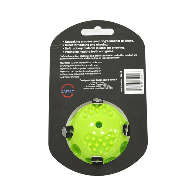 CAITEC Dog Toys Squeaking Bouncing Ball Durable Floatable Springy Pet Toys Squeaky Ball Bite Resistant for Small to Large Dogs | Fugo Best