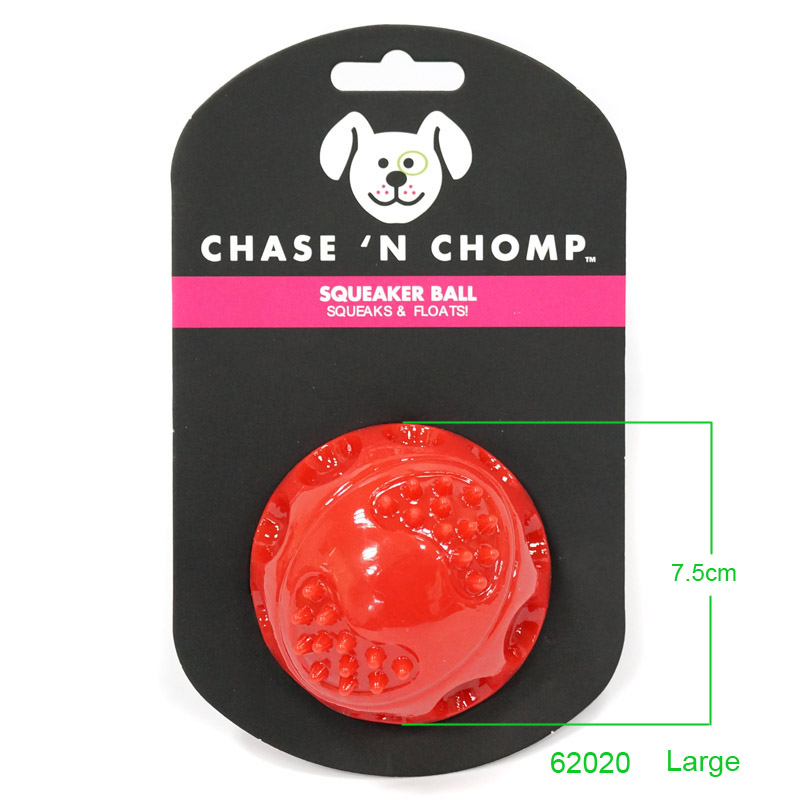 CAITEC Dog Toys Squeaking Bouncing Ball Durable Floatable Springy Pet Toys Squeaky Ball Bite Resistant for Small to Large Dogs | Fugo Best