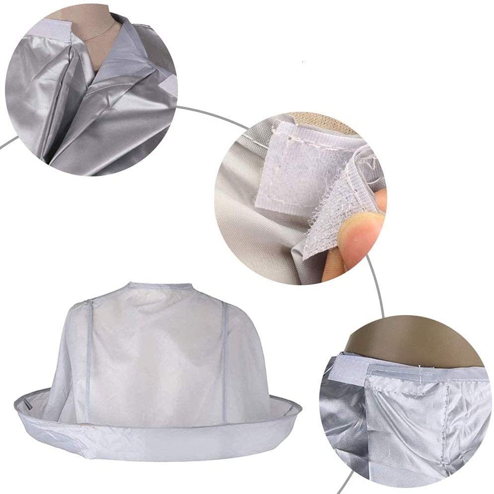 60 CM Waterproof Hair Cutting Cloak Cape Salon Barber Hairdressing Cover Hair Collector Cloth Wrap Foldable Shave Apron Hair | Fugo Best