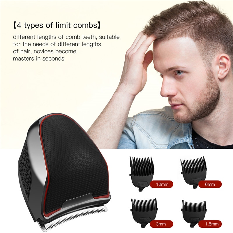 Professional Barbershop Electric Hair Trimmer Wireless Hair Clipper Waterproof Hair Cutting Machine Barber Haircut Styling Tool | Fugo Best