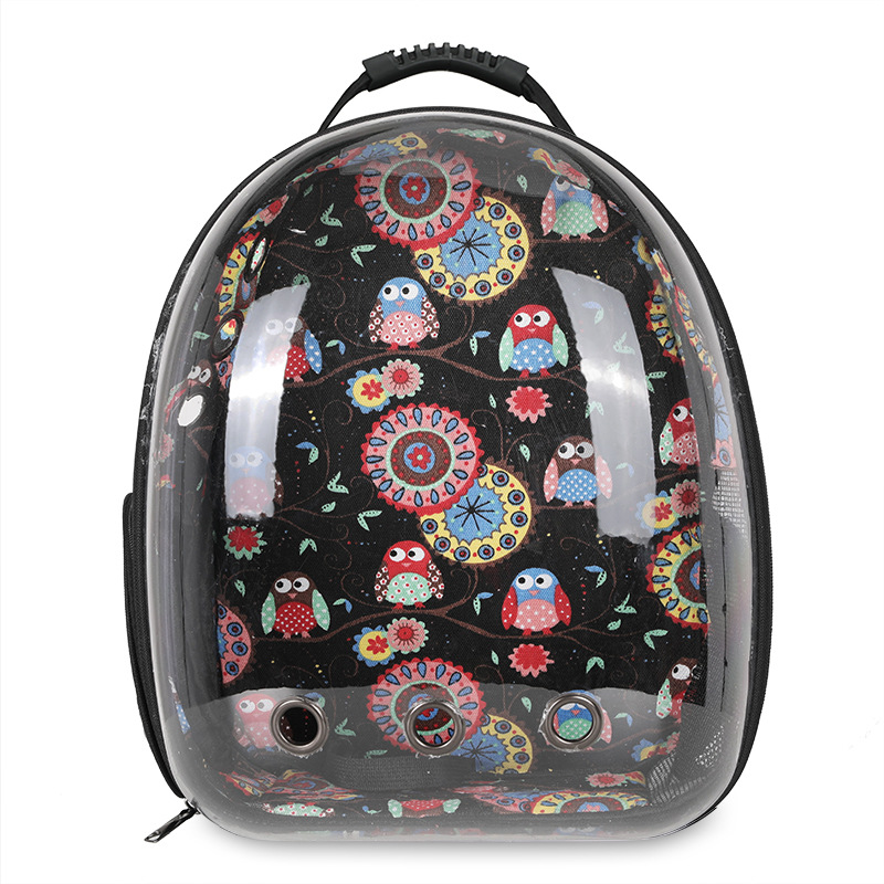 cat bag Cat Carrier Bag Outdoor Pet Shoulder bag Carriers Backpack Breathable Portable Travel Transparent Bag For Small Dogs Cat | Fugo Best