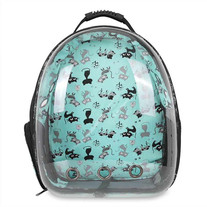 cat bag Cat Carrier Bag Outdoor Pet Shoulder bag Carriers Backpack Breathable Portable Travel Transparent Bag For Small Dogs Cat | Fugo Best