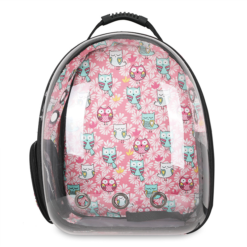 cat bag Cat Carrier Bag Outdoor Pet Shoulder bag Carriers Backpack Breathable Portable Travel Transparent Bag For Small Dogs Cat | Fugo Best