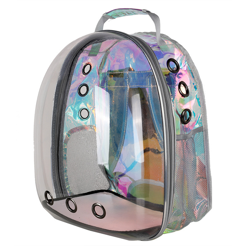 cat bag Cat Carrier Bag Outdoor Pet Shoulder bag Carriers Backpack Breathable Portable Travel Transparent Bag For Small Dogs Cat | Fugo Best