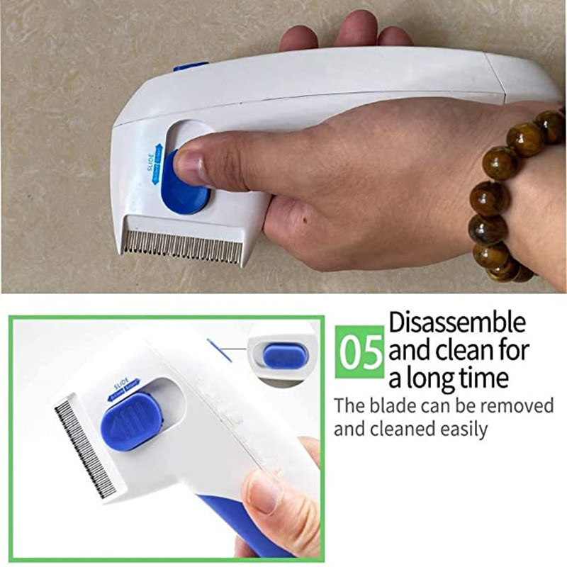 Electric Pet Flea Lice Cleaning Brush Grooming Tools Dog Cat Flea Cleaning Brush Pet Supplies | Fugo Best