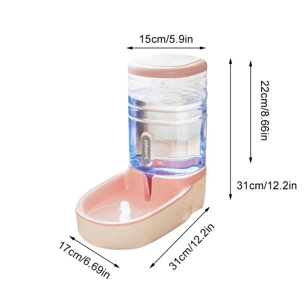 3.8 L Pet Automatic Feeding Bowls Dog Food Feeder Cat Water Feeder Large Capacity Food Water Dispenser Large Capacity Pet Bowls | Fugo Best