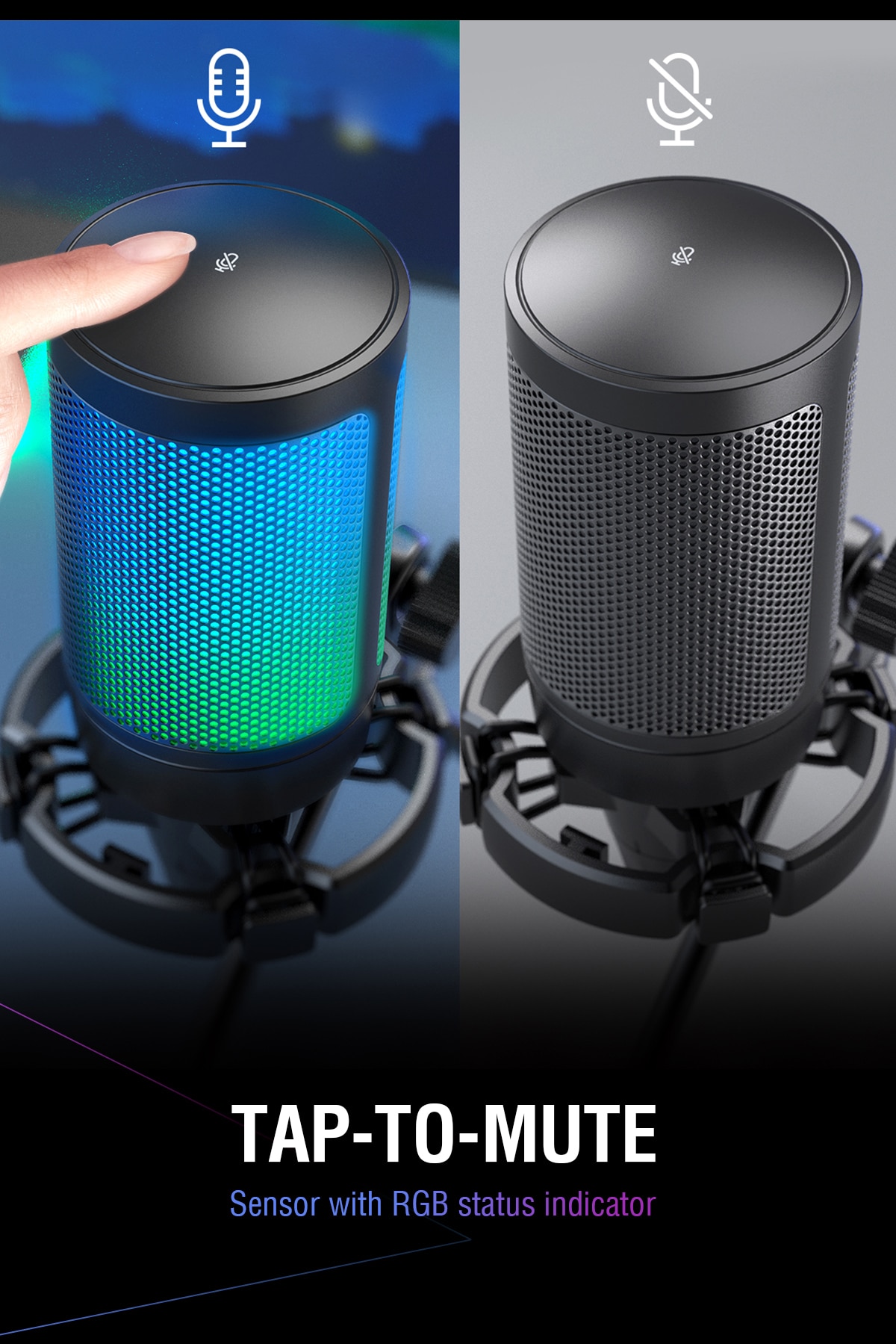 FIFINE Ampligame USB Microphone for Gaming Streaming with Pop Filter Shock Mount&Gain Control,Condenser Mic for Laptop/Computer | Fugo Best