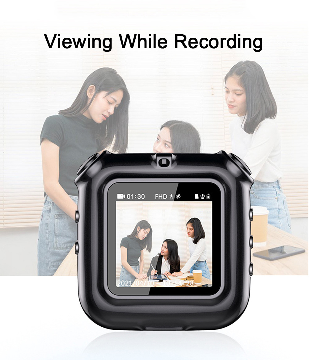 Mini Camcorder With Display Screen 1080P FHD Clip Mini Camera Video Audio Voice Recorder Small Body Cam Suport Hidden tf card | Fugo Best