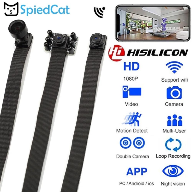 Full HD 1080P Mini WiFi IP P2P Network Webcam Video Micro motion Wireless Hisilicon Remote Surveillance Camera Support TF Card | Fugo Best