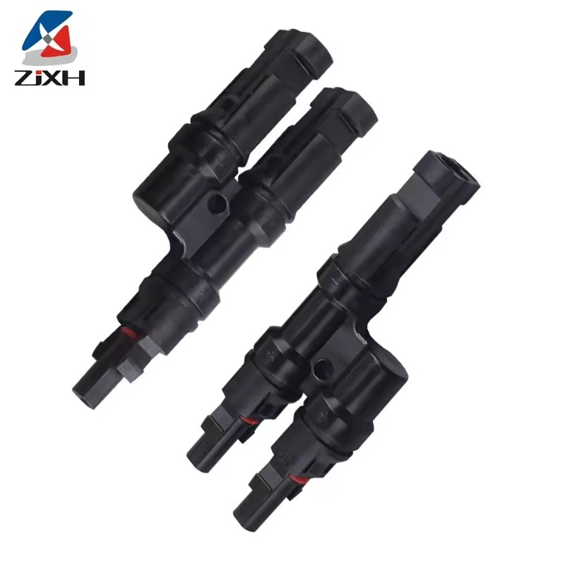 Connector 1 Pair Solar PV Multi Parallel Branch Connectors pv module panel connector Male & Female Solar Energy Adapter | Fugo Best