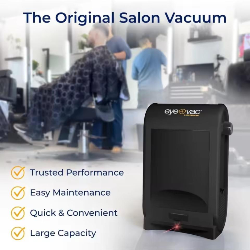 EyeVac Pro Touchless Vacuum Automatic Dustpan - Ultra Fast & Powerful - Great for Sweeping Salon Pet Hair Food Dirt Kitchen | Fugo Best