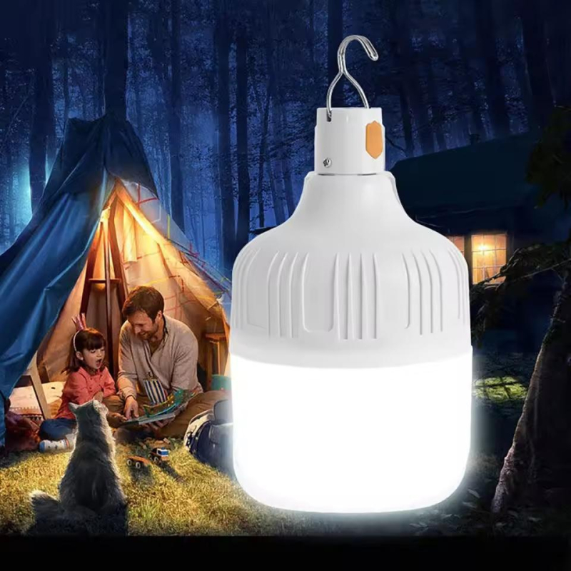Portable Camping Lights Rechargeable lamp Led Light Lantern Emergency Bulb High Power Tents Lighting Flashlight Equipment Bulb | Fugo Best