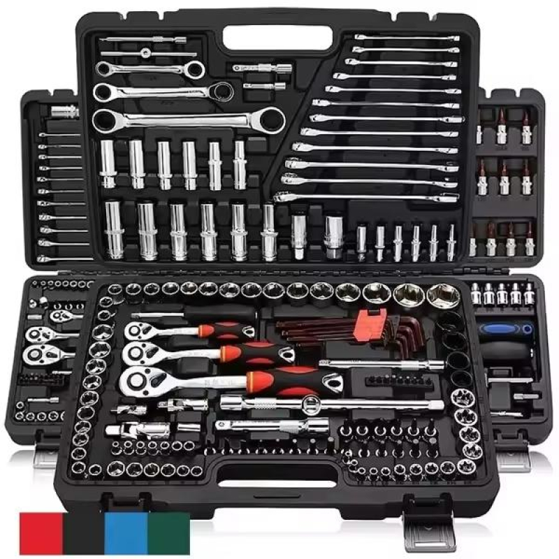 46pcs Socket Set Car Repair Tool Ratchet Spanner Wrench Set Pawl Socket Spanner Screwdriver Professional Metalworking Tool Kit | Fugo Best