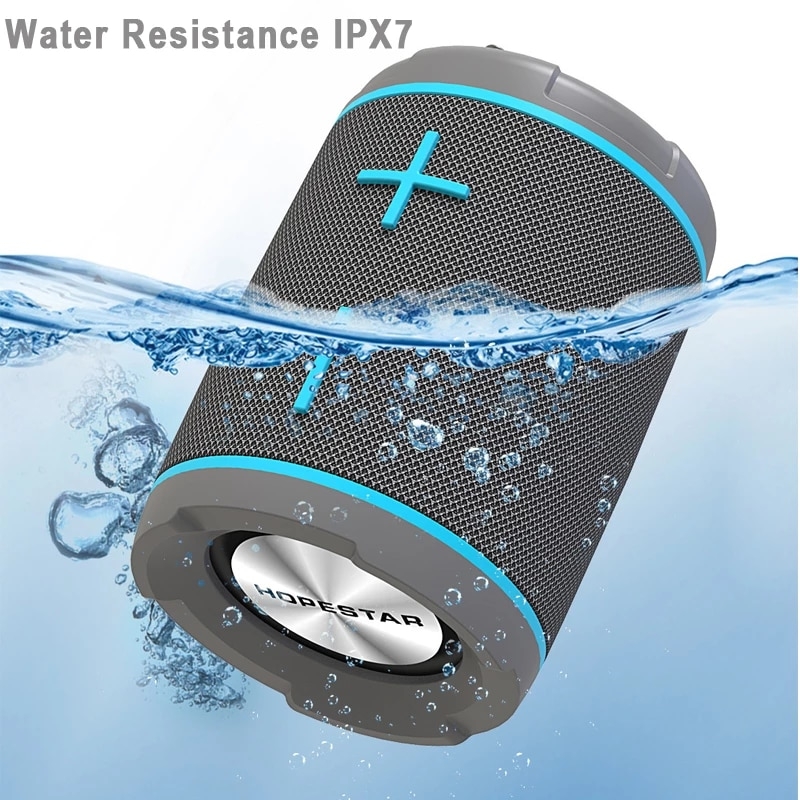 Hopestar P1 IPX7 waterproof bluetooth speaker, new portable bicycle outdoor wireless PC speaker FM radio, small music center som | Fugo Best