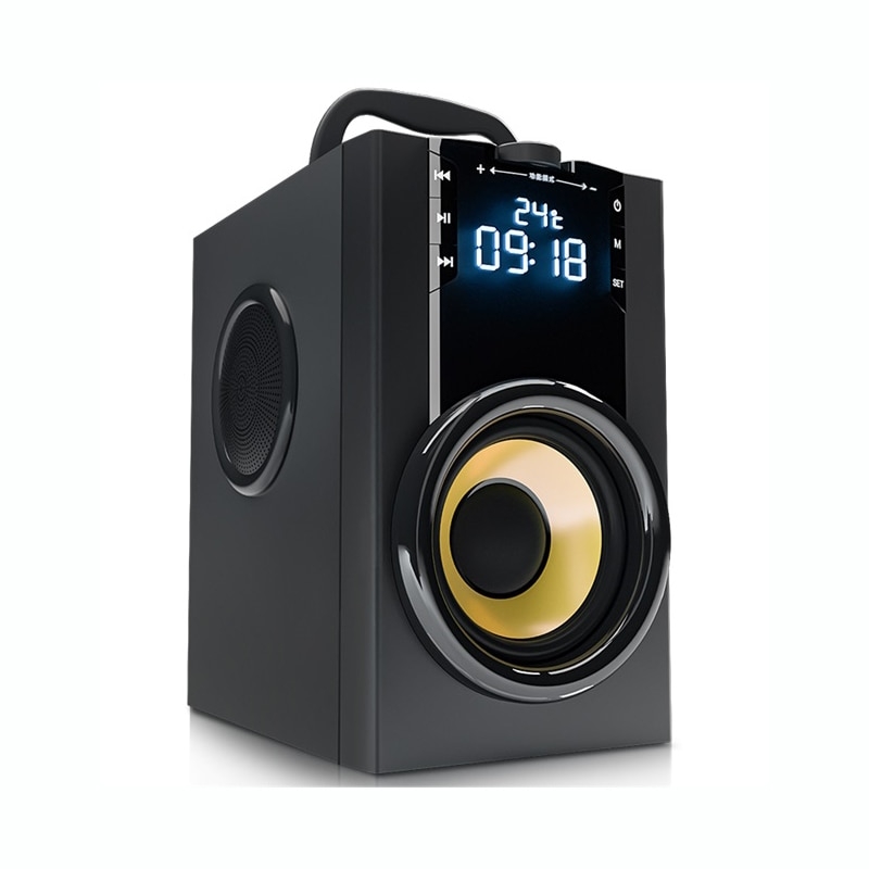 SOAIY Portable Bluetooth Speaker Larger power Column outdoor Loudspeakers Subwoofer computer speaker of Music center with remote | Fugo Best