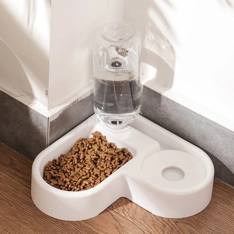 New Bubble Pet Bowls Food Automatic Feeder Fountain Water Drinking For Cat Dog Kitten Feeding Container Pet Supplies | Fugo Best