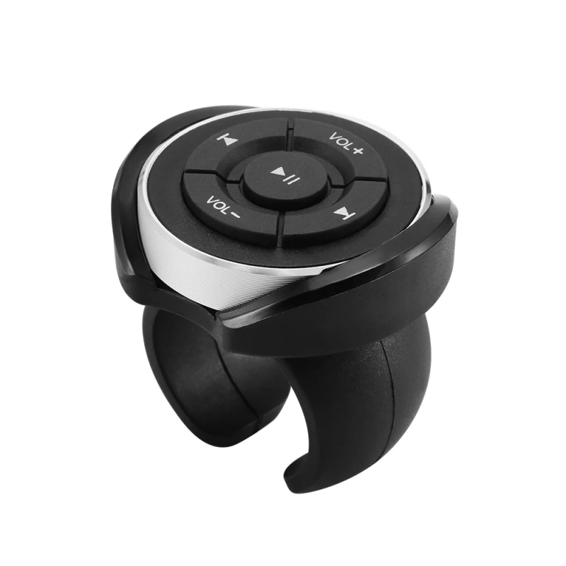 Wireless Bluetooth Media Button Remote Controller Car Motorcycle Bike Steering Wheel MP3 Music Play For IOS Android Phone Tablet | Fugo Best