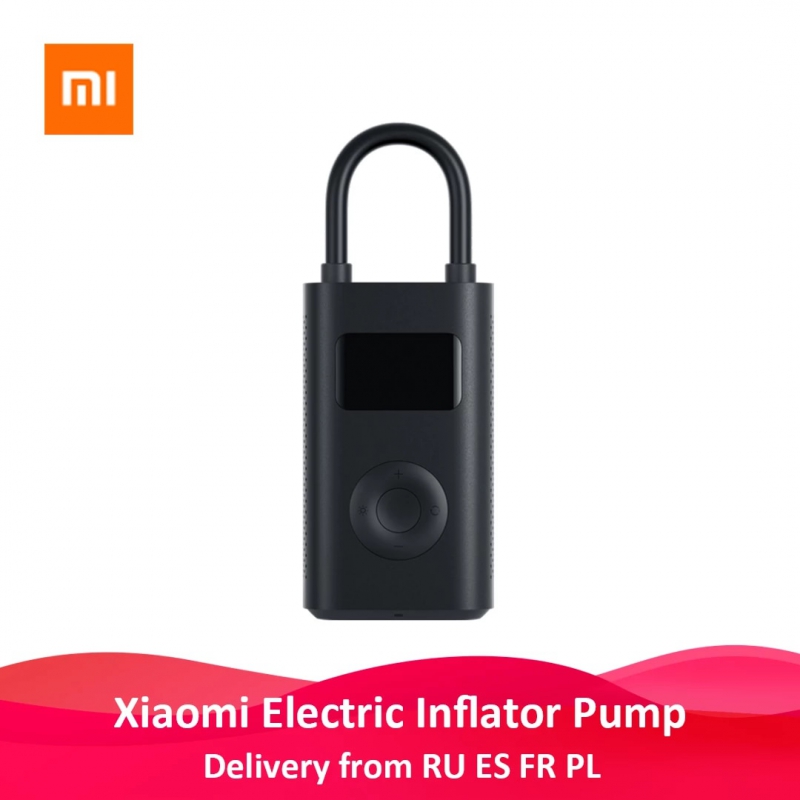 Xiaomi Mijia Inflator Portable Mini LED Smart Digital Tire Pressure Sensor Electric Pump For Bicycle Motorcycle Car Soccer | Fugo Best