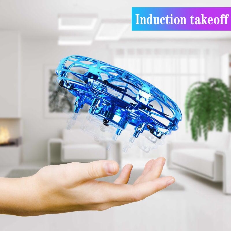 Mini Helicopter UFO RC Drone Infraed Hand Sensing Aircraft Electronic Model Quadcopter flayaball Small drohne Toys For Children | Fugo Best