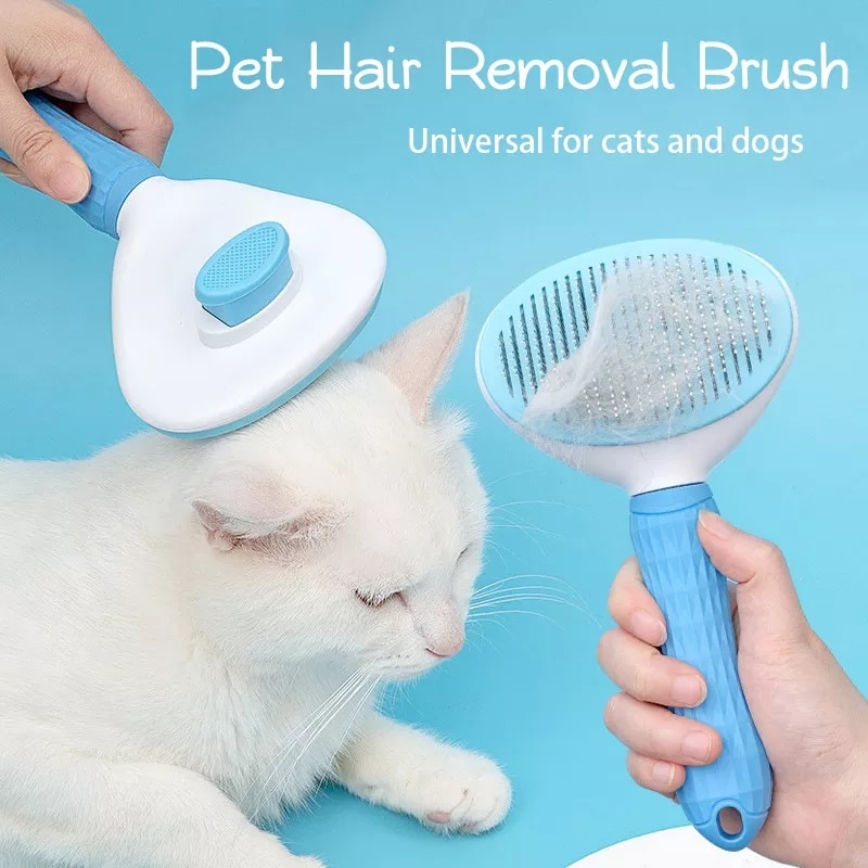 Cat Grooming and Care Cat Comb Hair Bush Combing Knotted Comb for Cats Products for Small Breeds Dog Pet Hair Bush | Fugo Best
