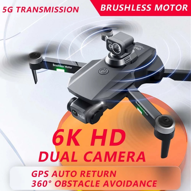 New RG101 MAX Drone 6K Professional Dual HD Camera brushless Obstacle Avoidance Altitude Hold Mode Foldable RC helicopter Toys | Fugo Best