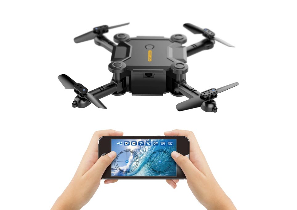 micro foldable rc drone