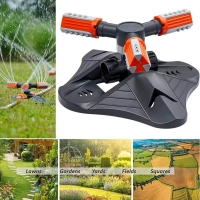Garden Sprinkler Automatic 360 Degree Rotating Water Sprayer 3 Fork Irrigation Lawn Sprinkler for Agriculture Irrigation | Fugo Best
