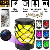 1080P HD Mini WiFi Camera Bluetooth Speaker Camera Bidirectional Intercom Night Vision Motion Detection Home Security Monitoring | Fugo Best